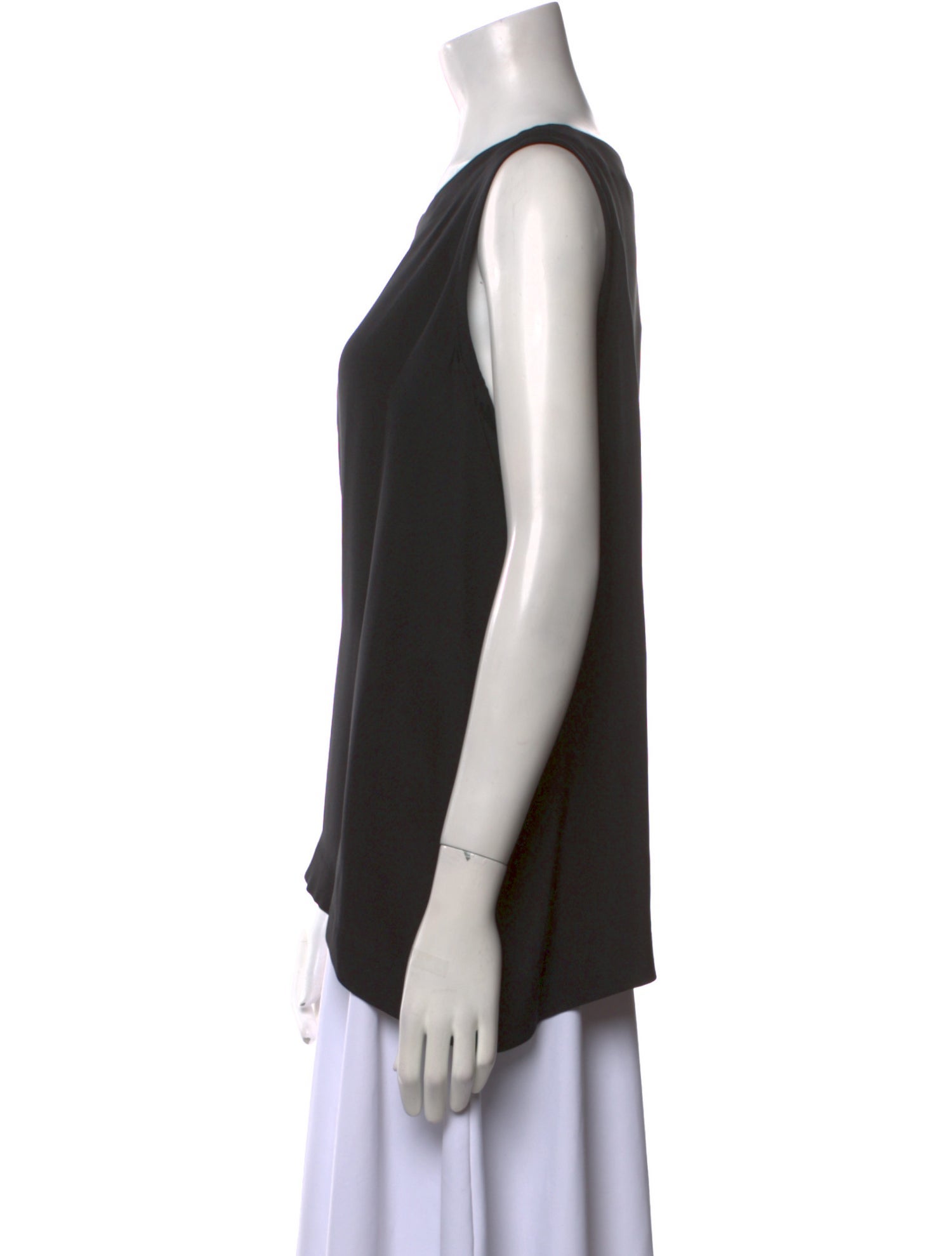 Eskandar Linen Scoop Neck Top w/ Tags