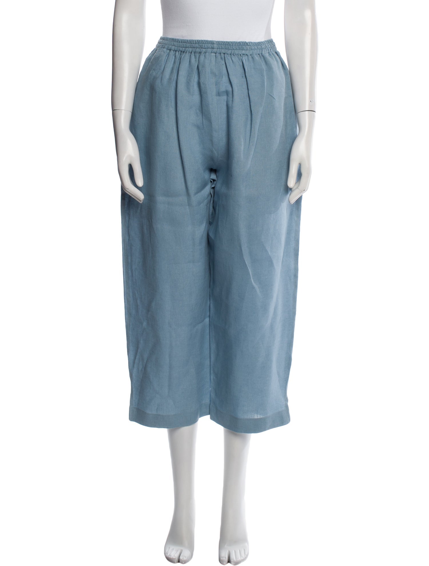 Eskandar Linen Wide Leg Pants
