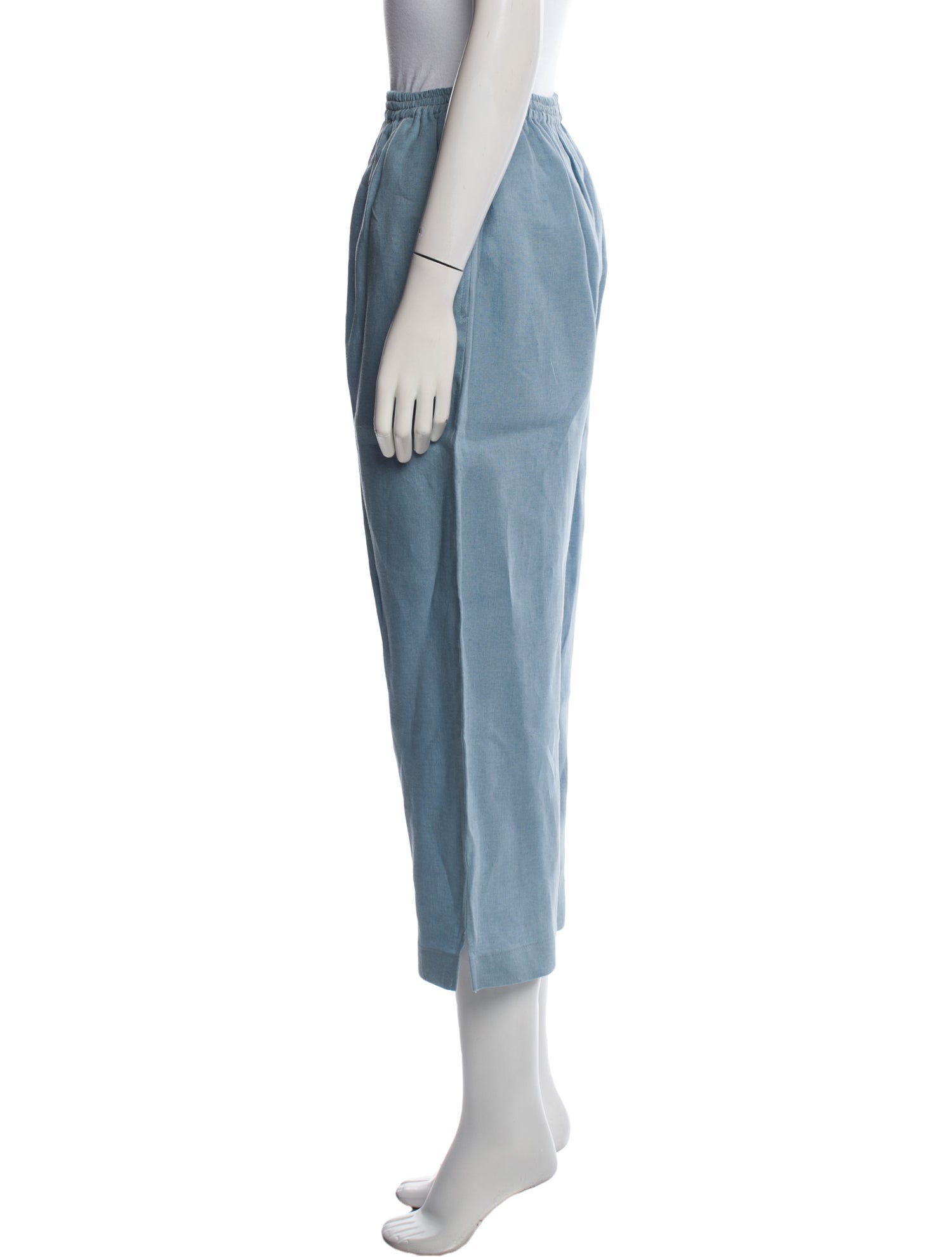 Eskandar Linen Wide Leg Pants