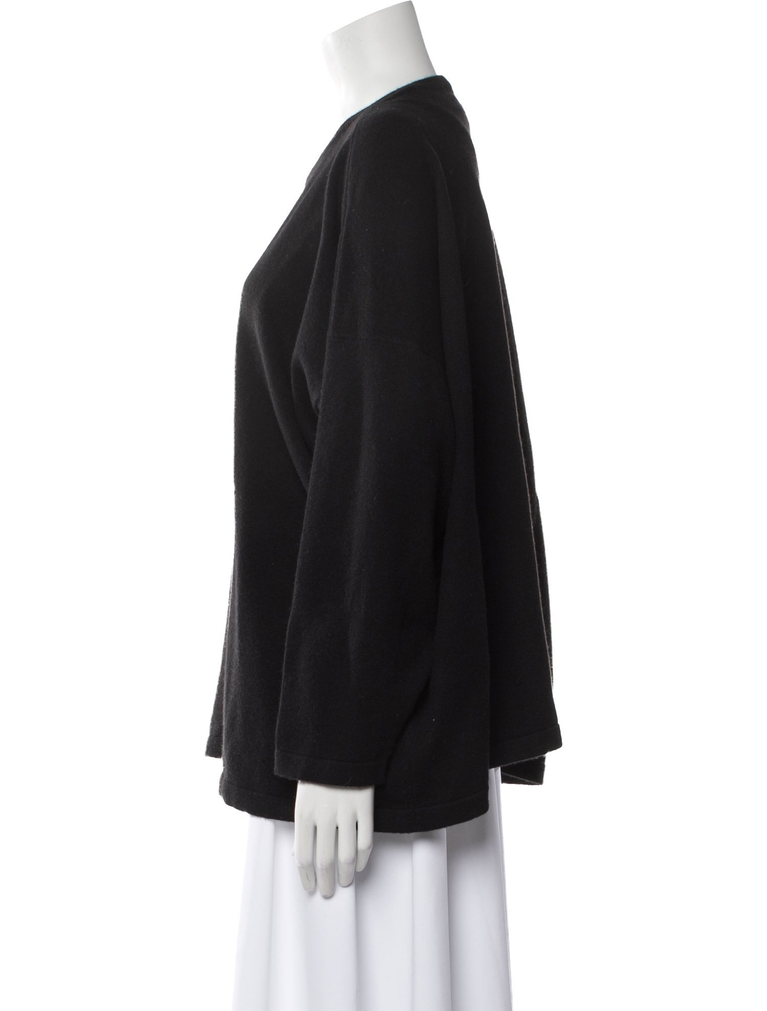 Eskandar Merino Wool Scoop Neck Sweater