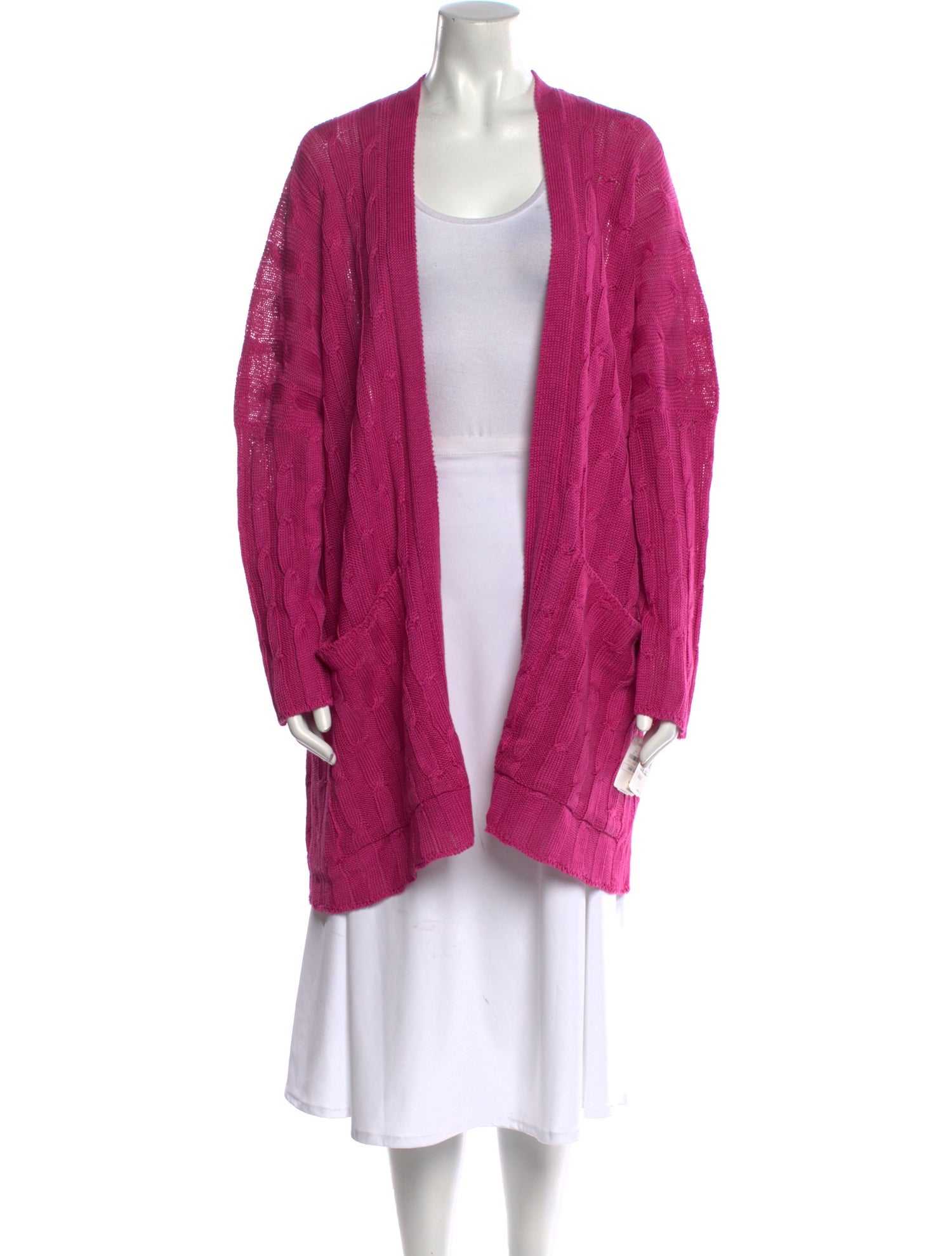 Eskandar Linen Open Front Sweater w/ Tags