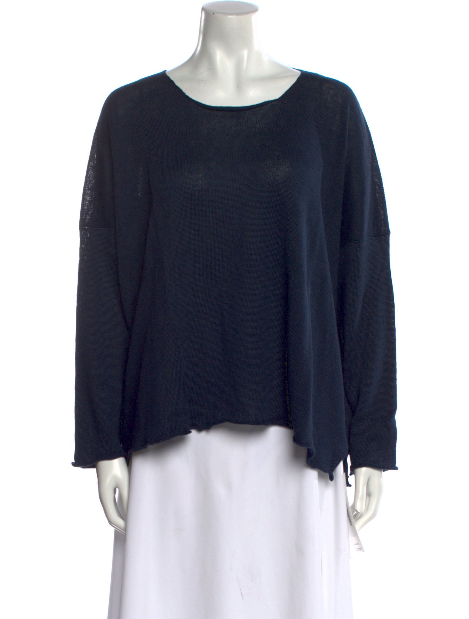 Eskandar Linen Scoop Neck Sweater w/ Tags