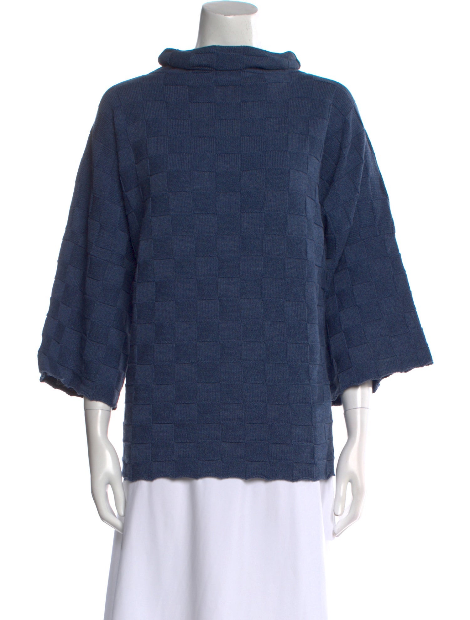 Eskandar Silk Mock Neck Sweater