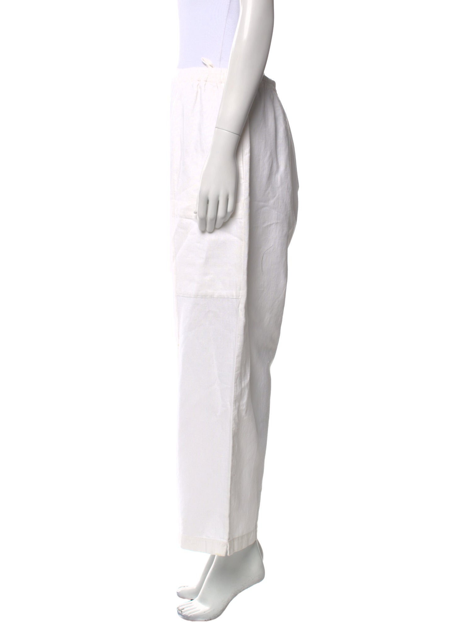 Eskandar Linen Wide Leg Pants