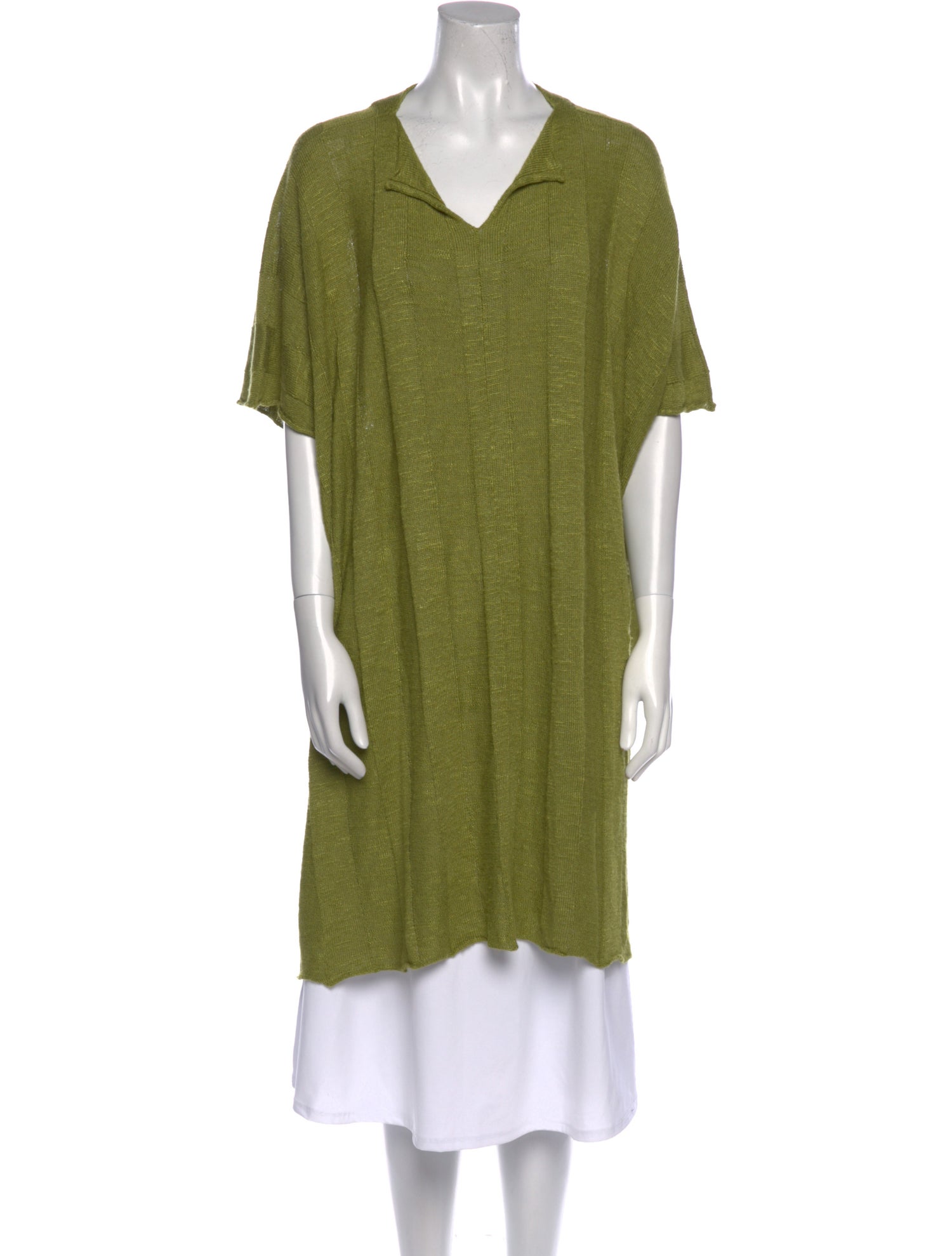 Eskandar Linen V-Neck Sweater