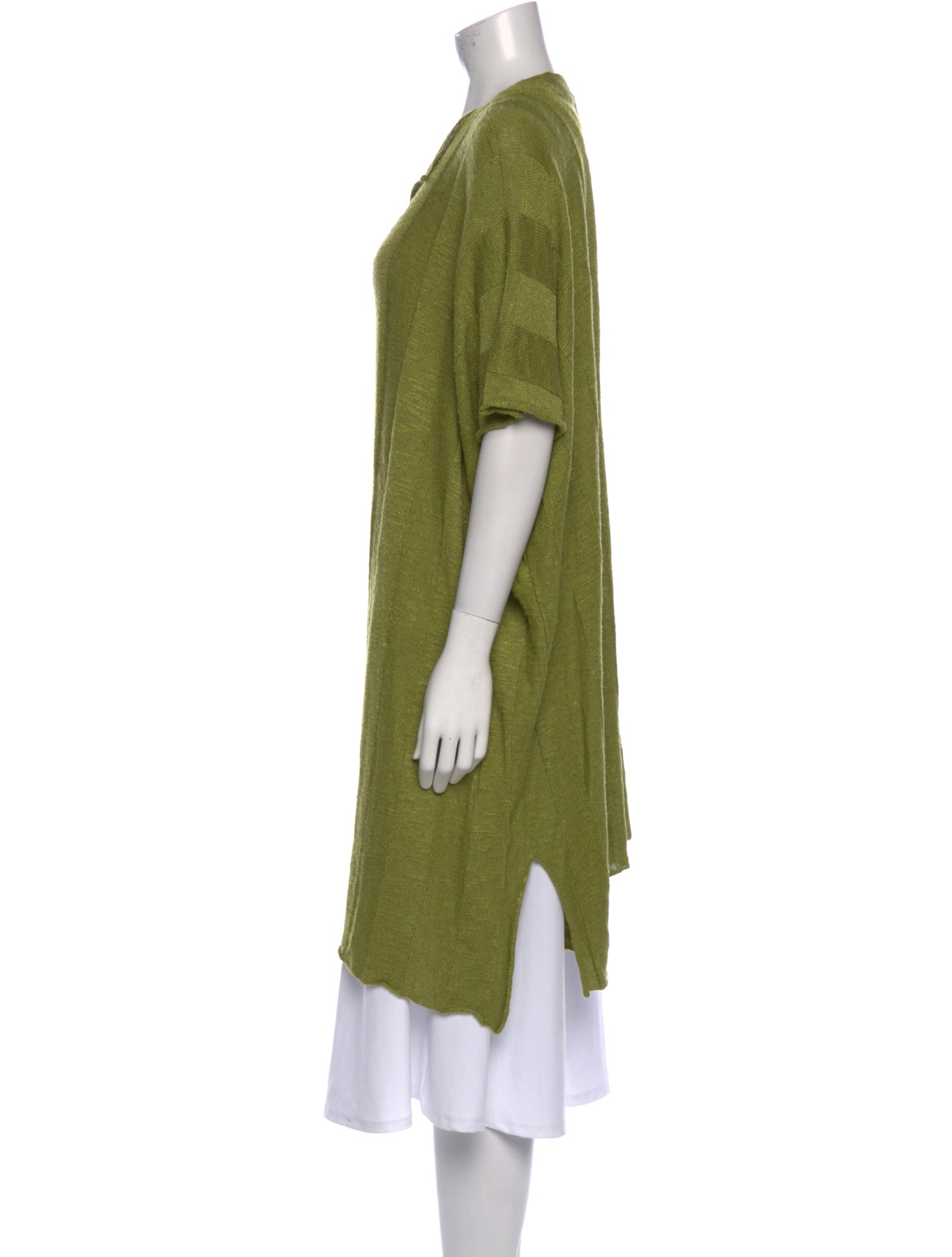 Eskandar Linen V-Neck Sweater