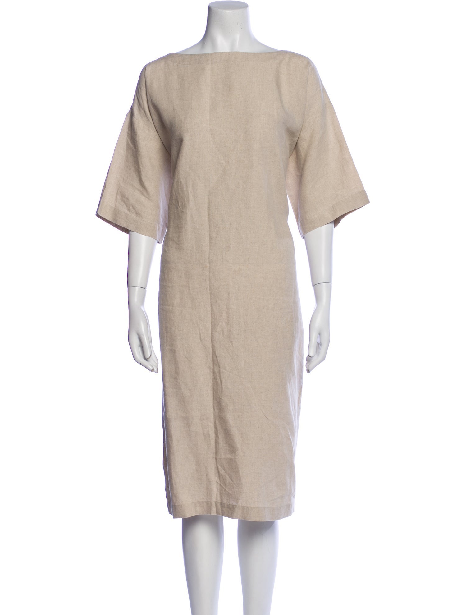 Eskandar Linen Long Dress