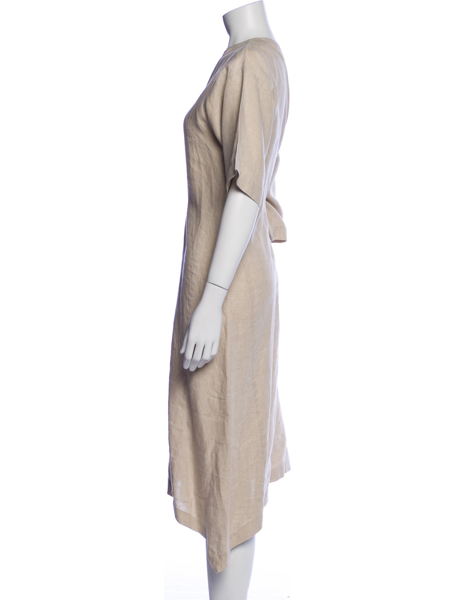 Eskandar Linen Long Dress