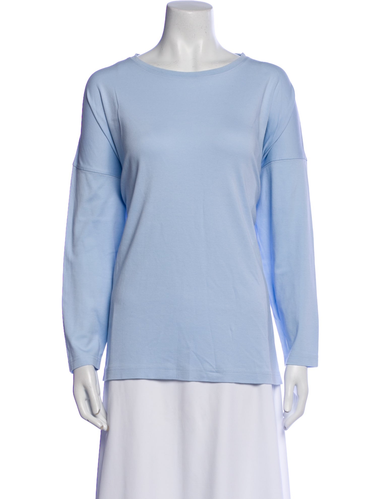 Eskandar Bateau Neckline Long Sleeve Sweatshirt