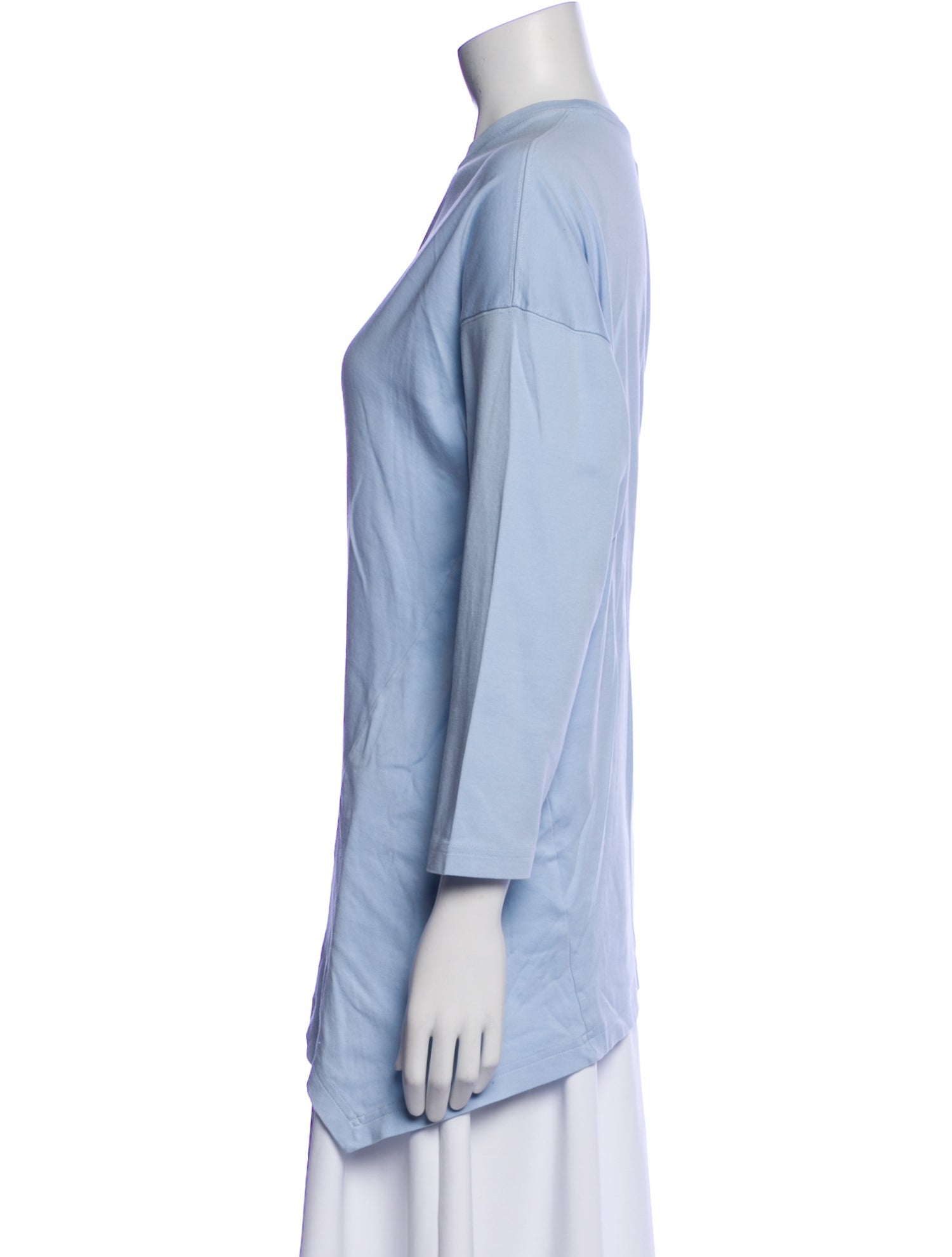 Eskandar Bateau Neckline Long Sleeve Sweatshirt