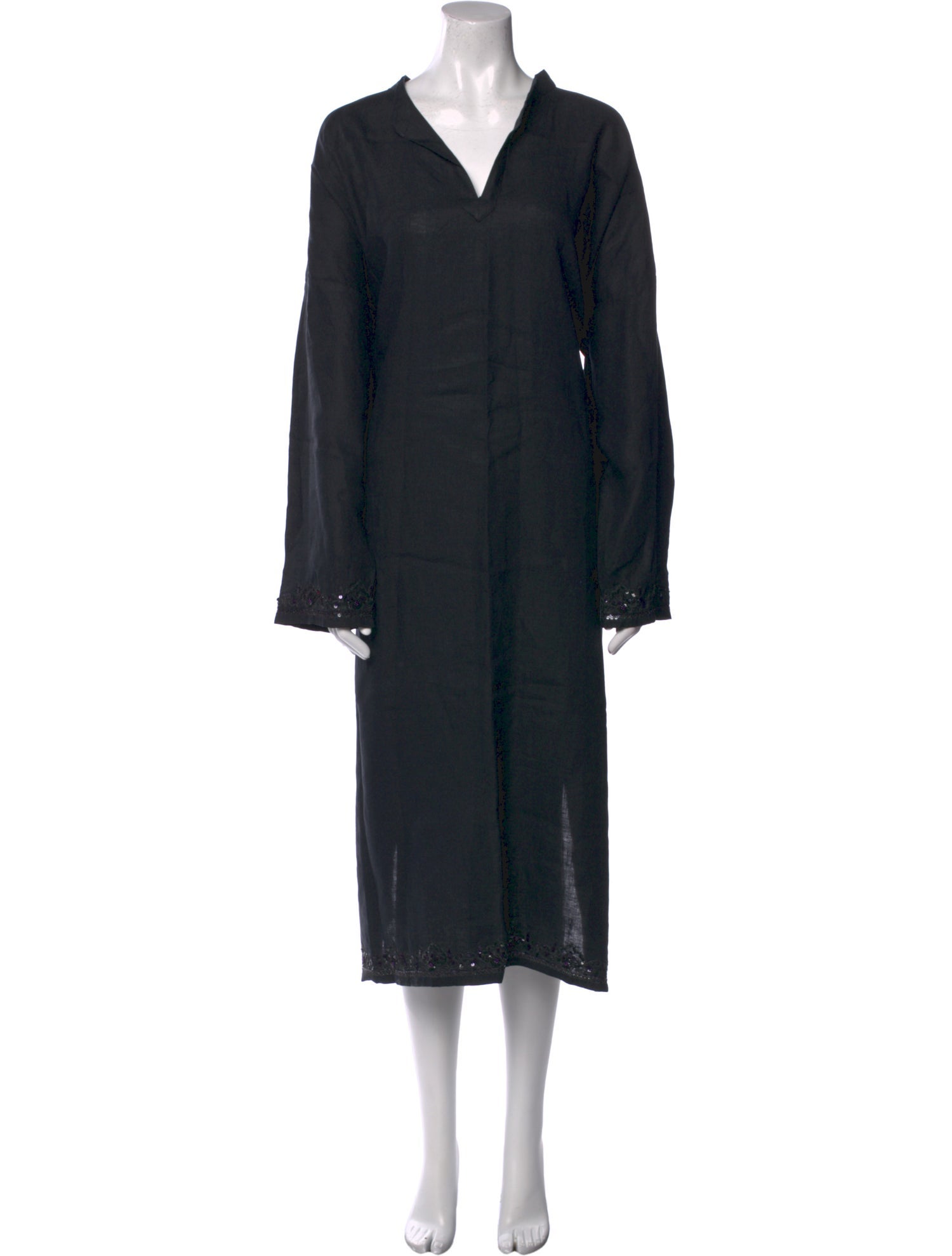 Eskandar Linen Long Dress w/ Tags