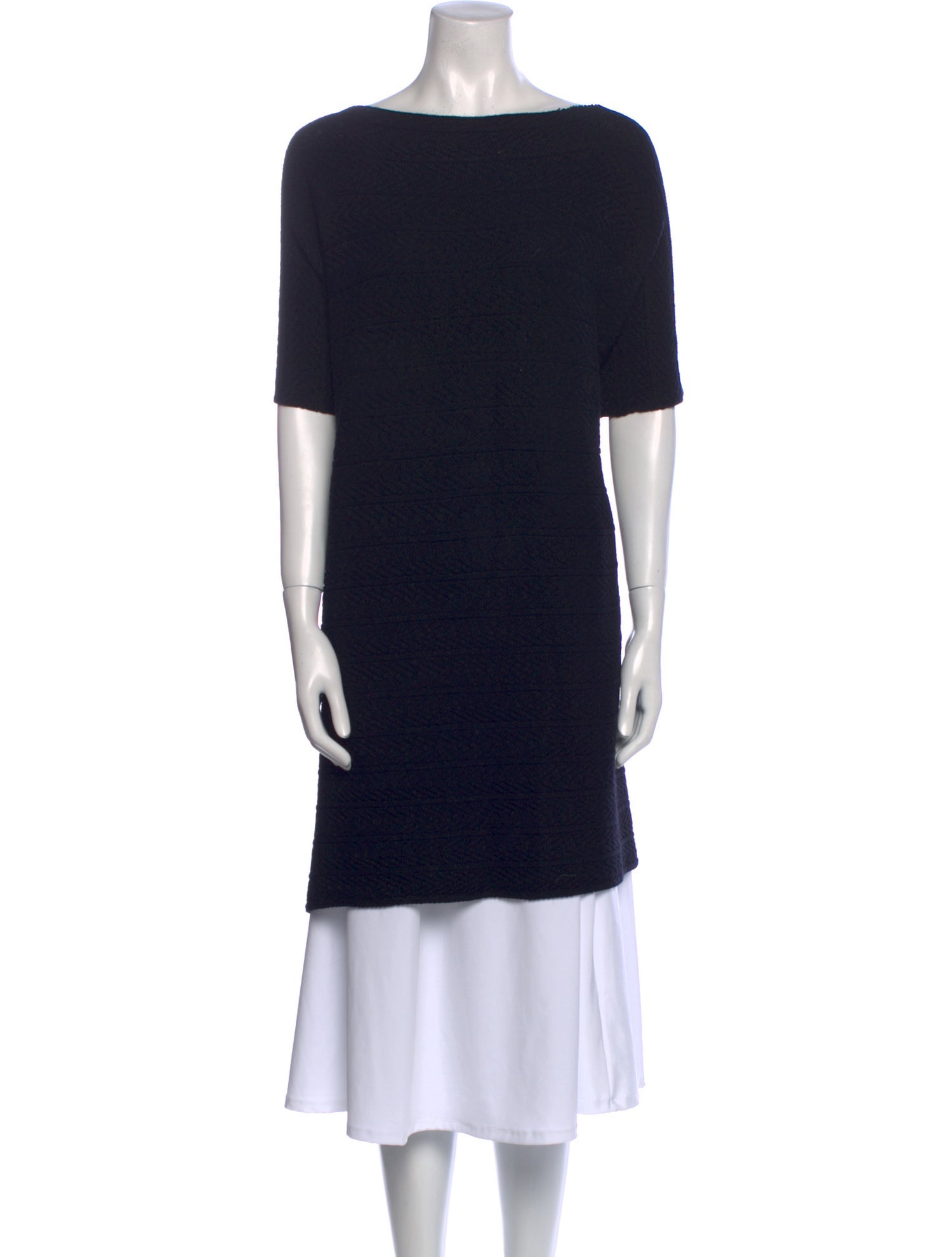 Eskandar Merino Wool Bateau Neckline Sweater