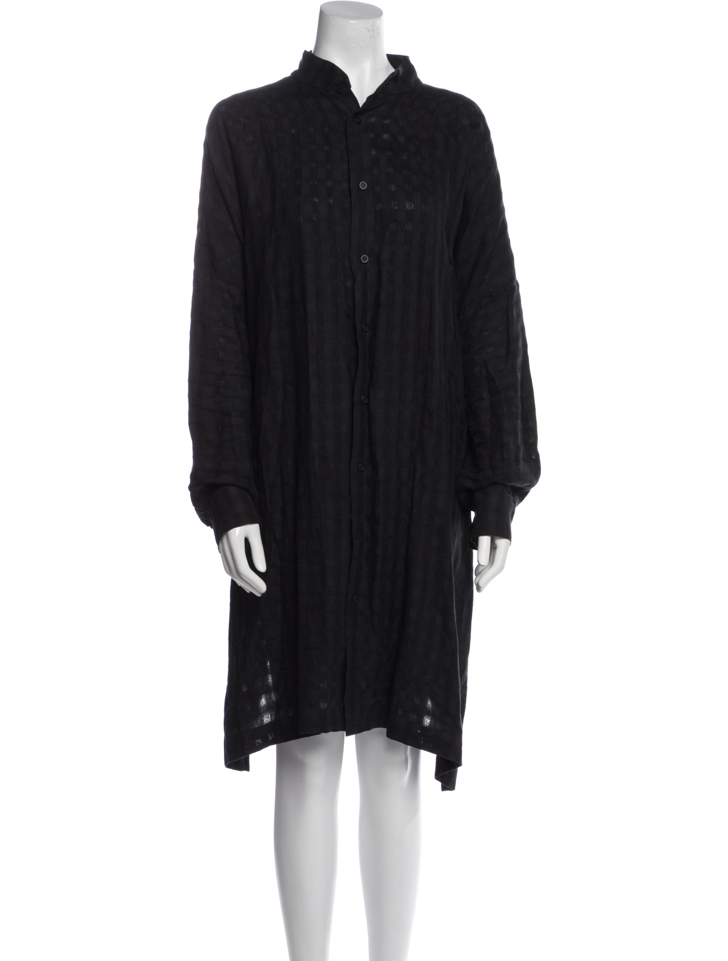 Eskandar Linen Knee-Length Dress