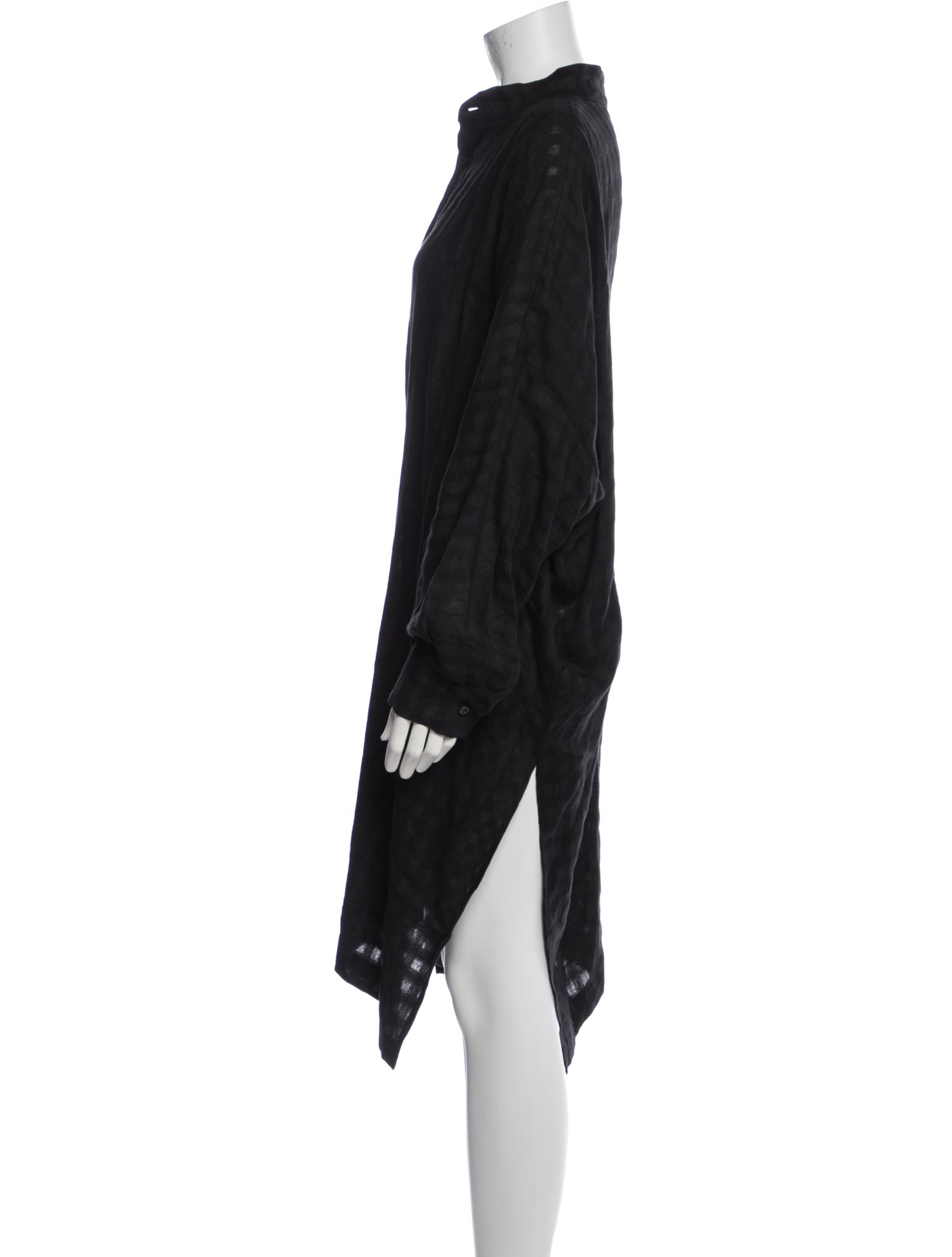 Eskandar Linen Knee-Length Dress