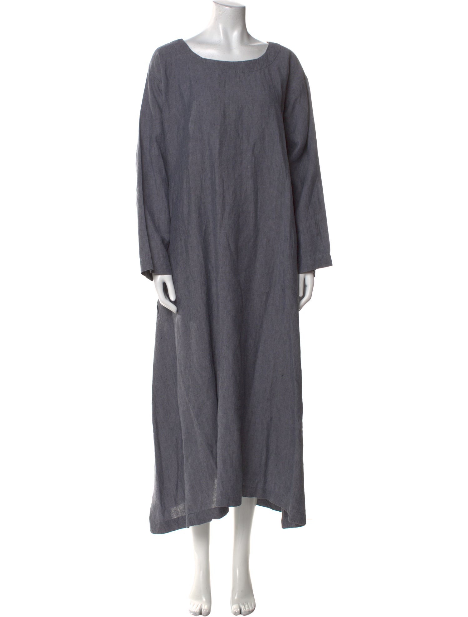 Eskandar Linen Long Dress