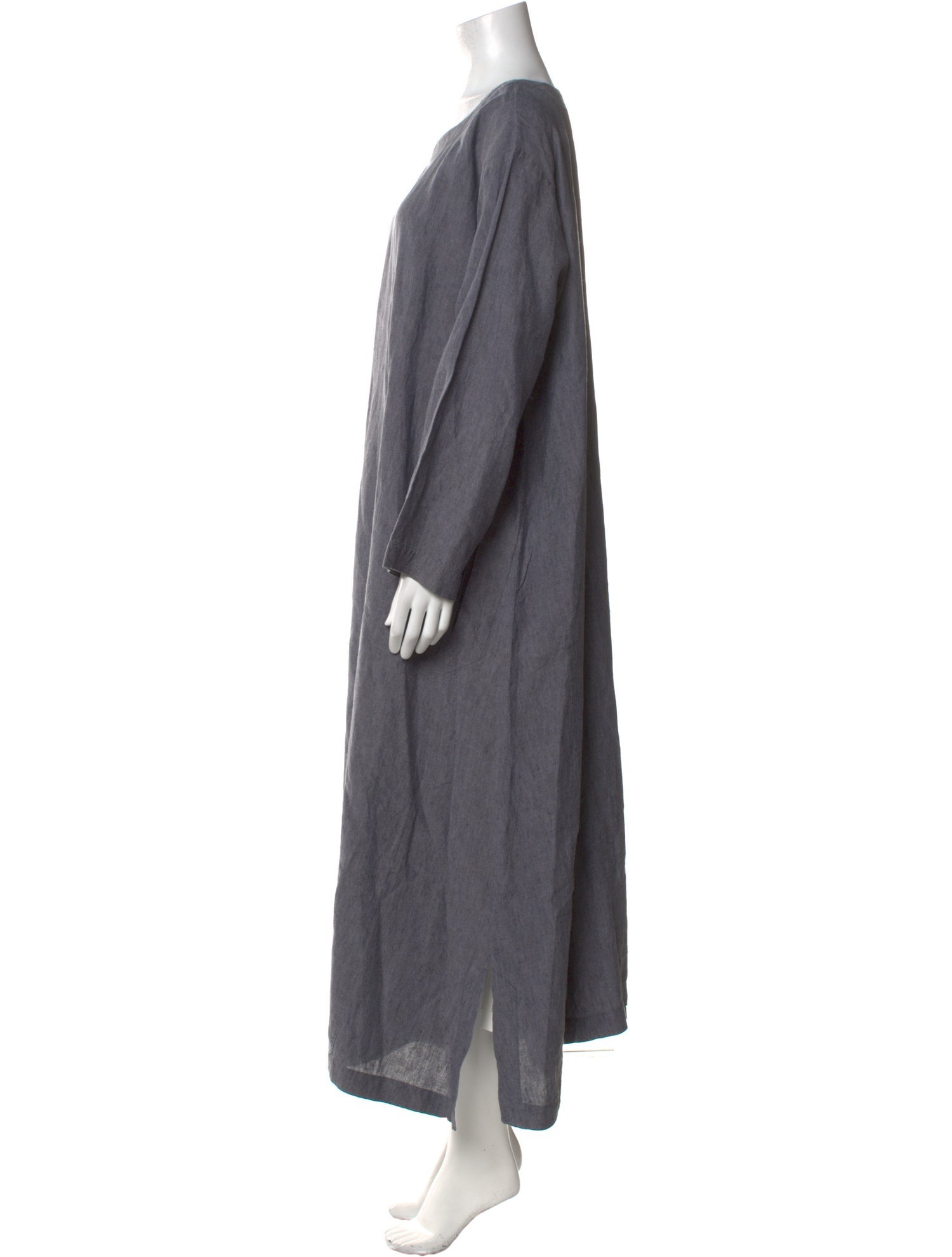 Eskandar Linen Long Dress