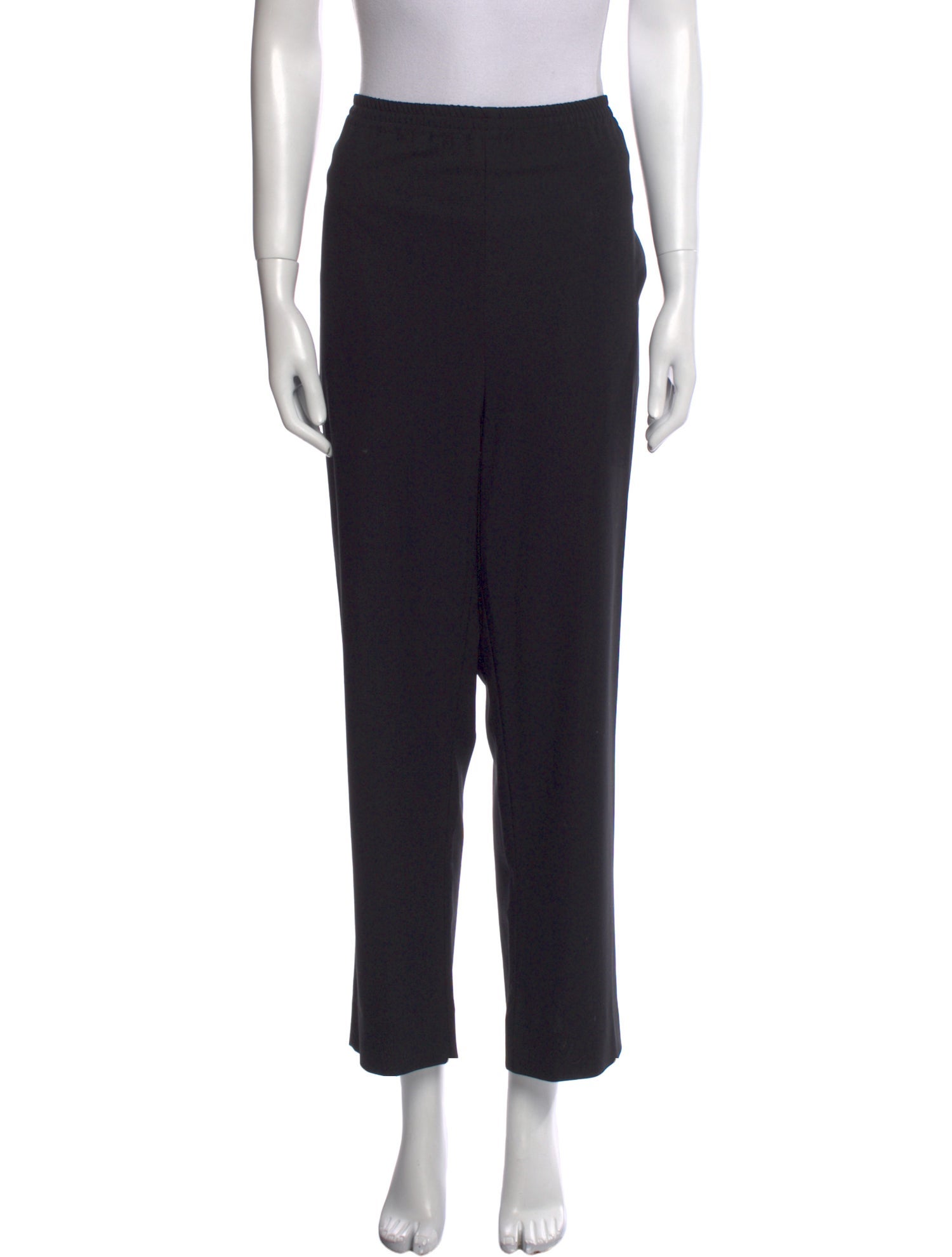 Eskandar Wool Straight Leg Pants