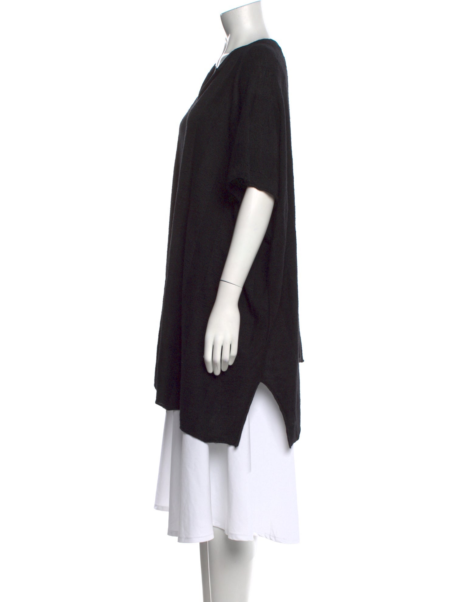 Eskandar Linen V-Neck Sweater