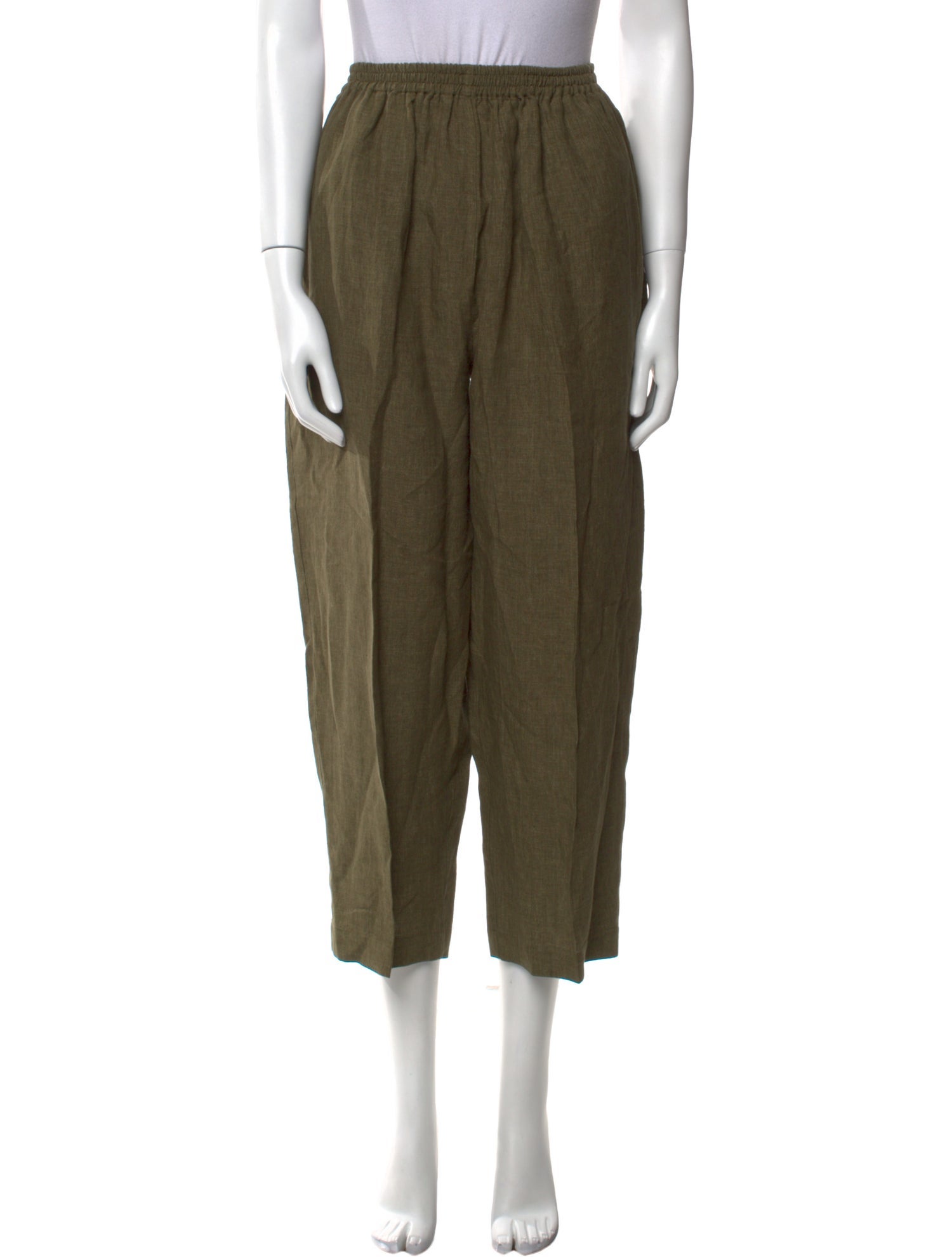 Eskandar Linen Wide Leg Pants