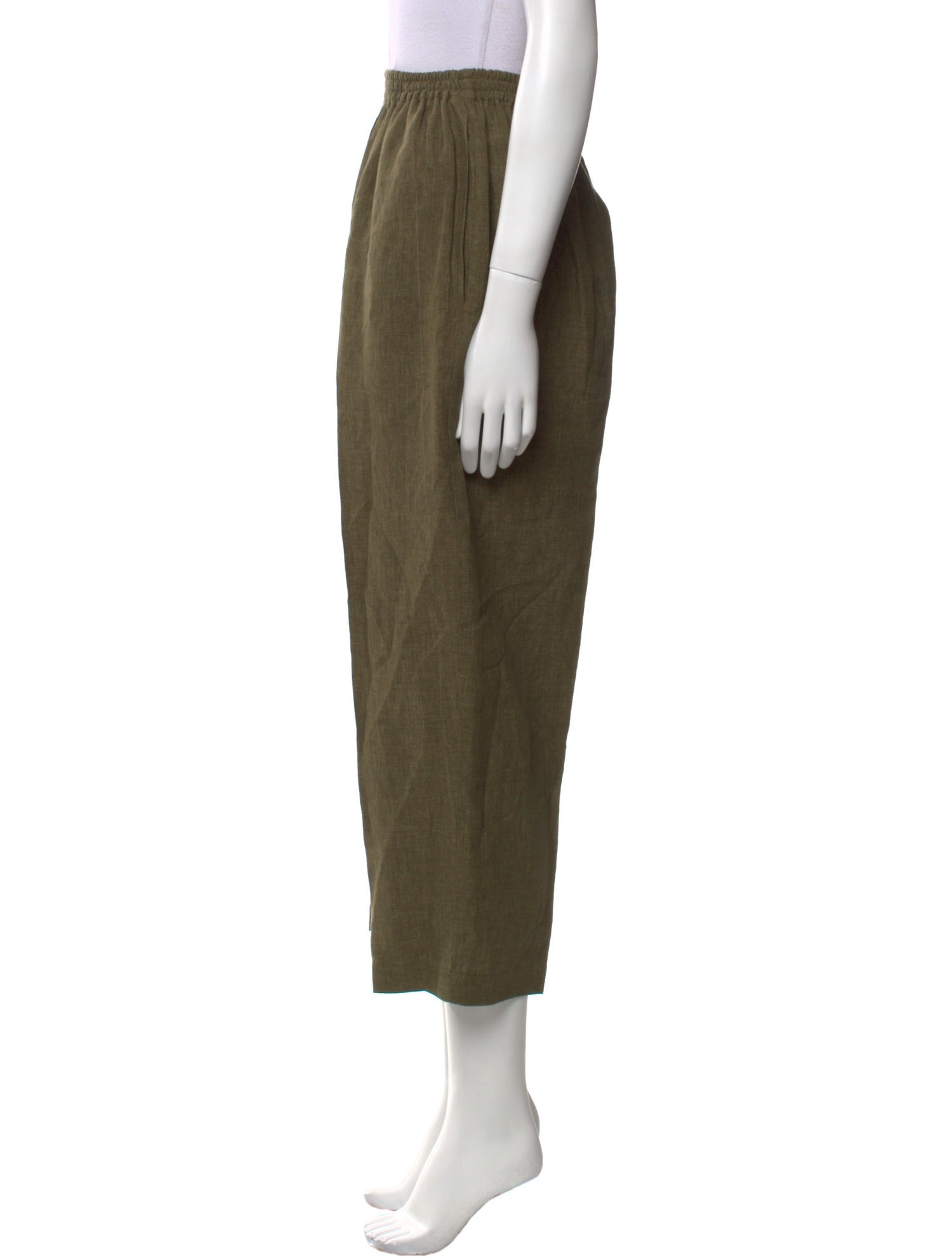 Eskandar Linen Wide Leg Pants