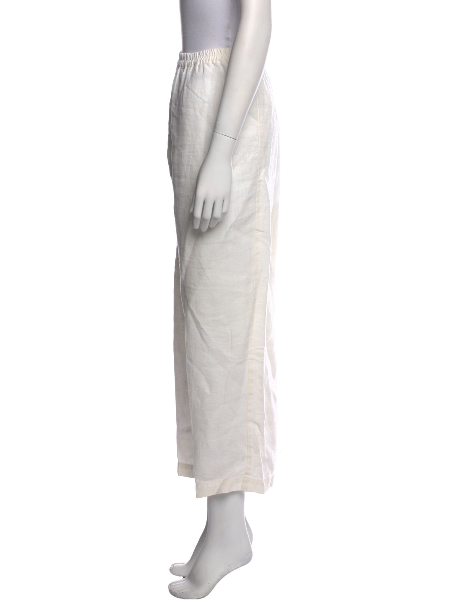 Eskandar Linen Wide Leg Pants