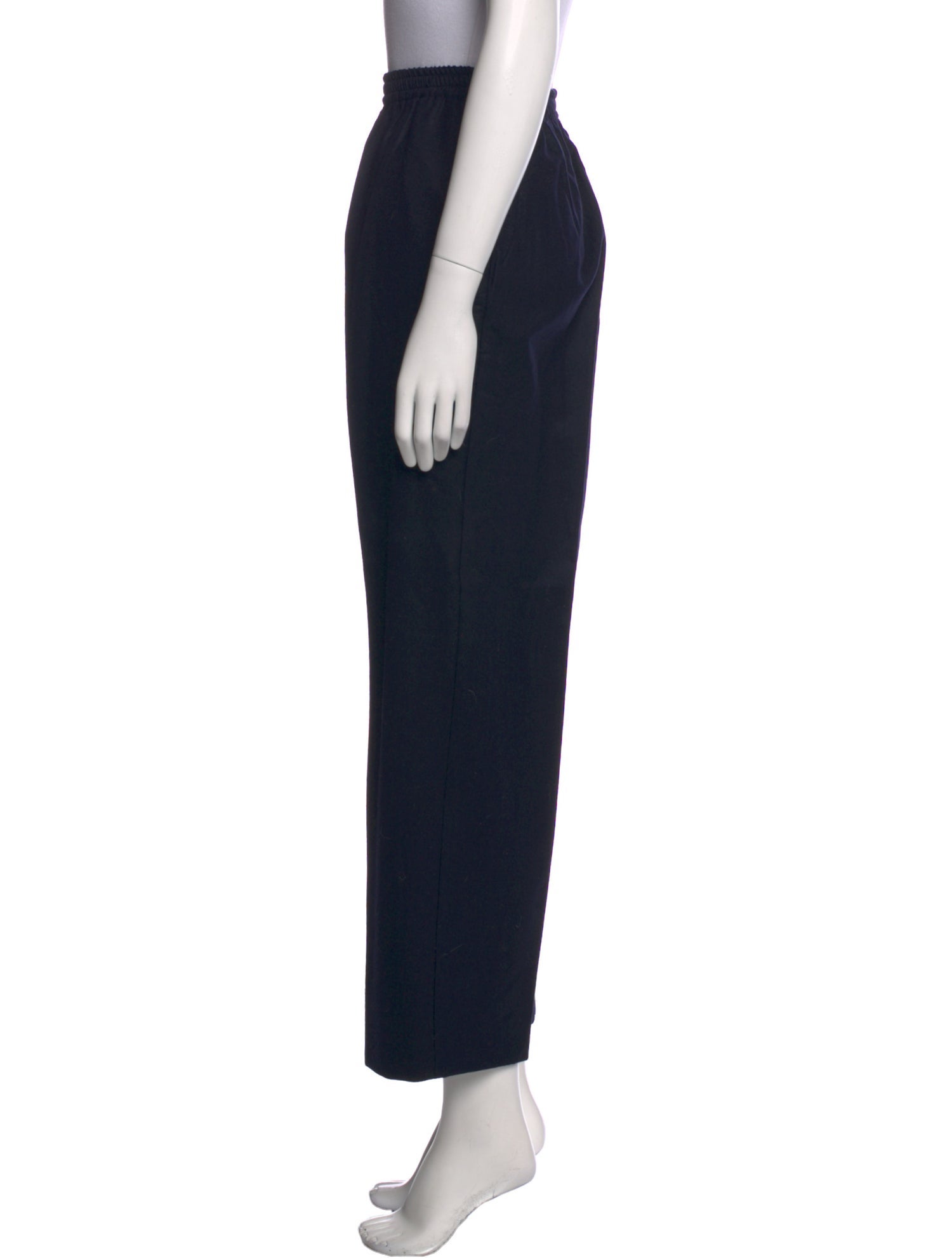 Eskandar Wool Wide Leg Pants