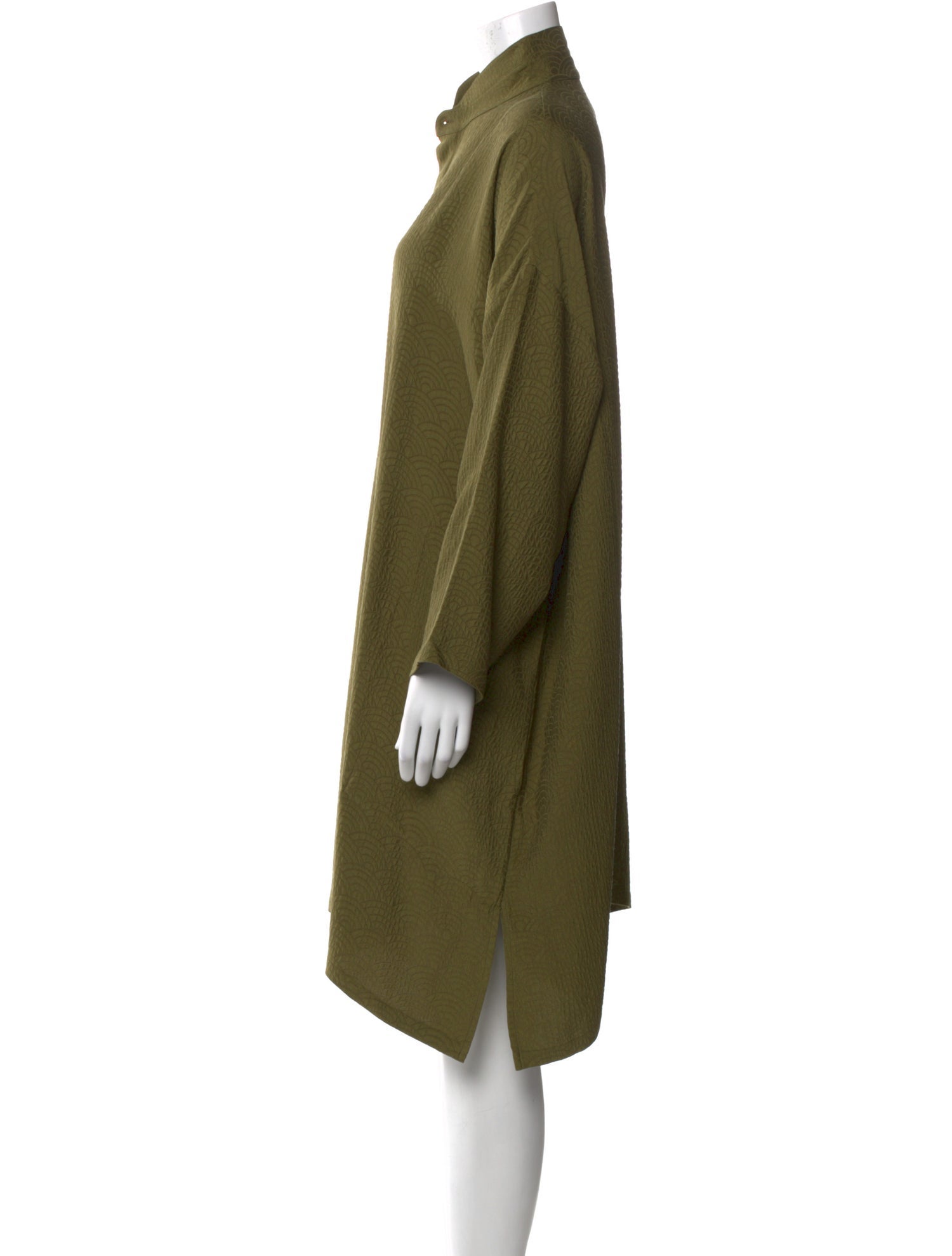 Eskandar Silk Knee-Length Dress