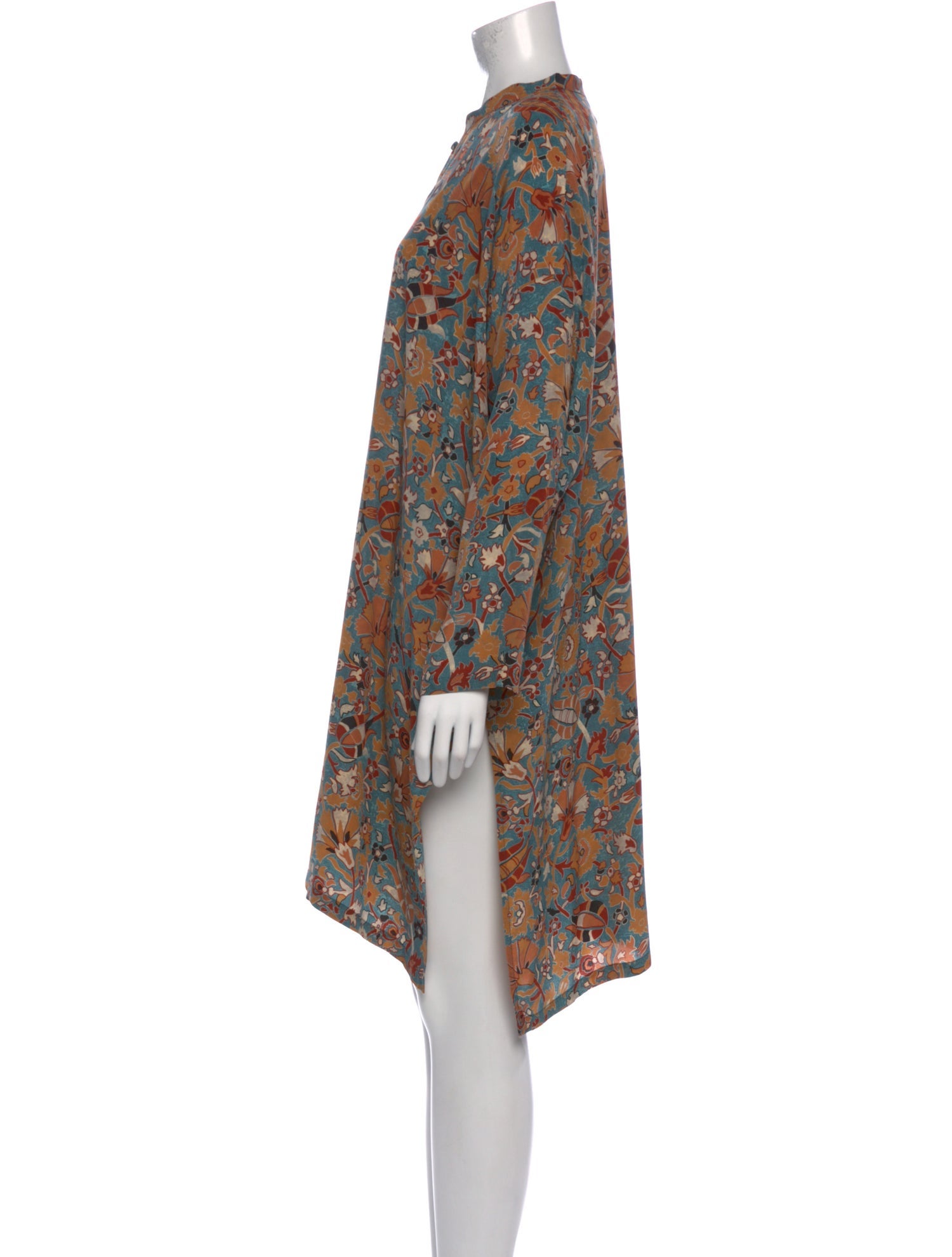 Eskandar Silk Knee-Length Dress