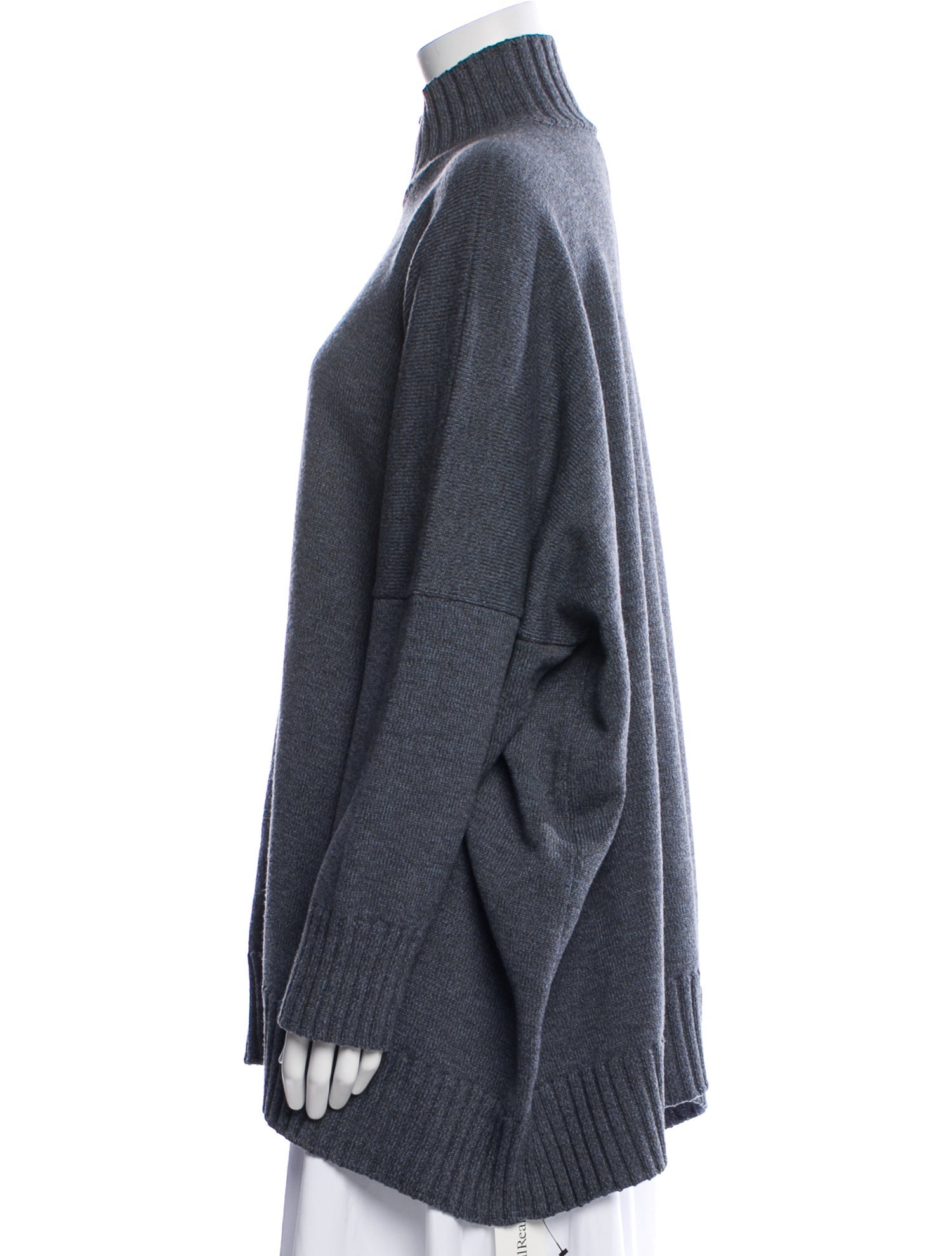 Eskandar Merino Wool Mock Neck Sweater