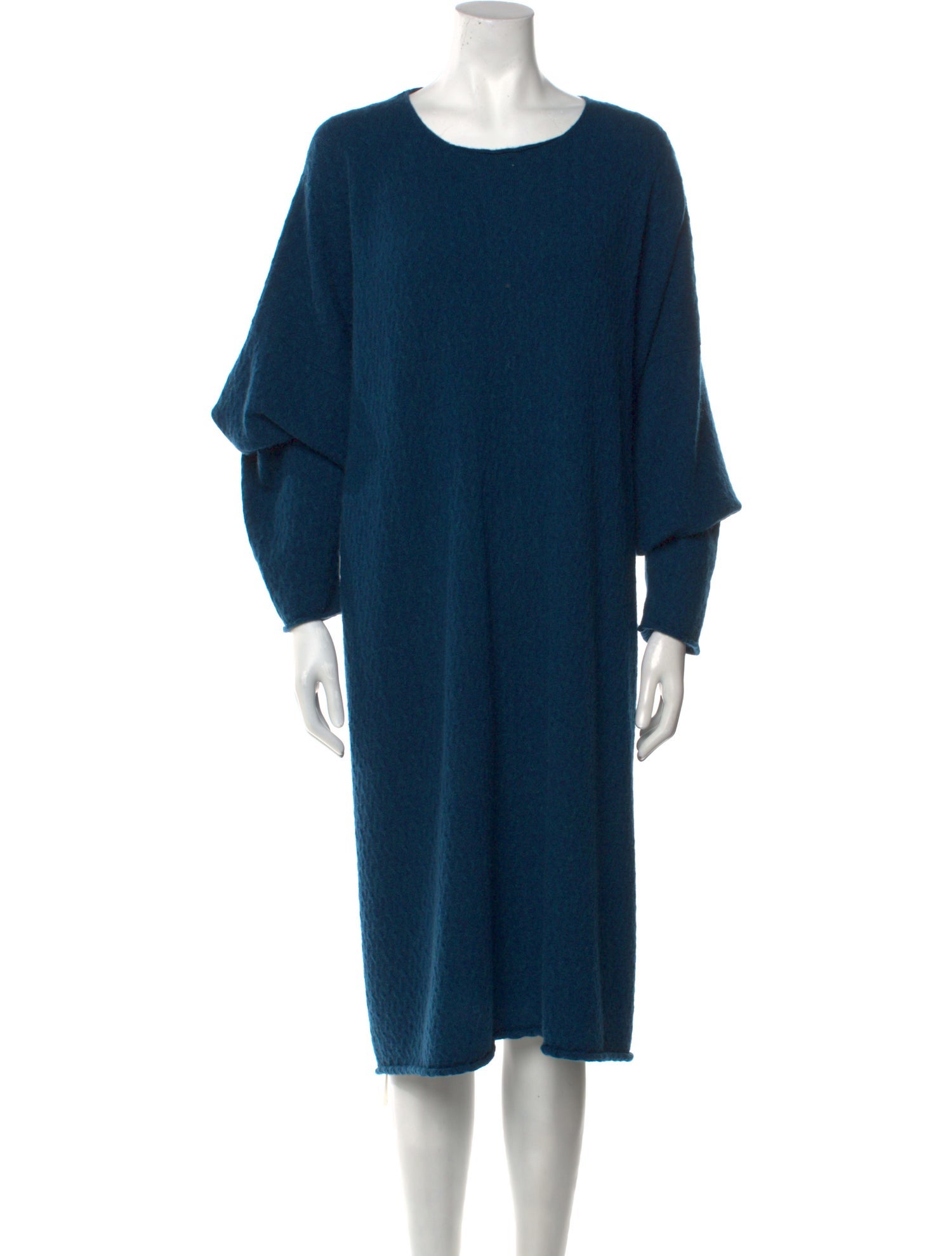 Eskandar Cashmere Midi Length Dress