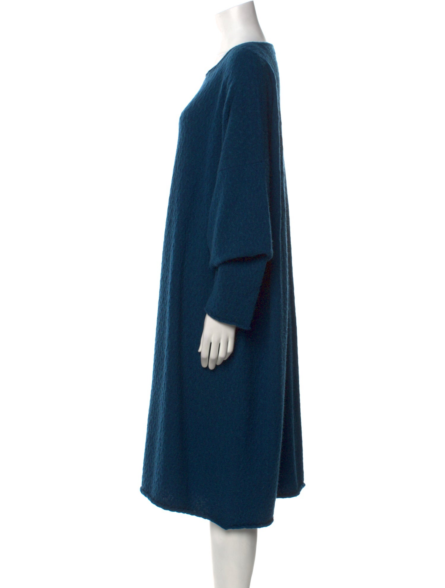Eskandar Cashmere Midi Length Dress