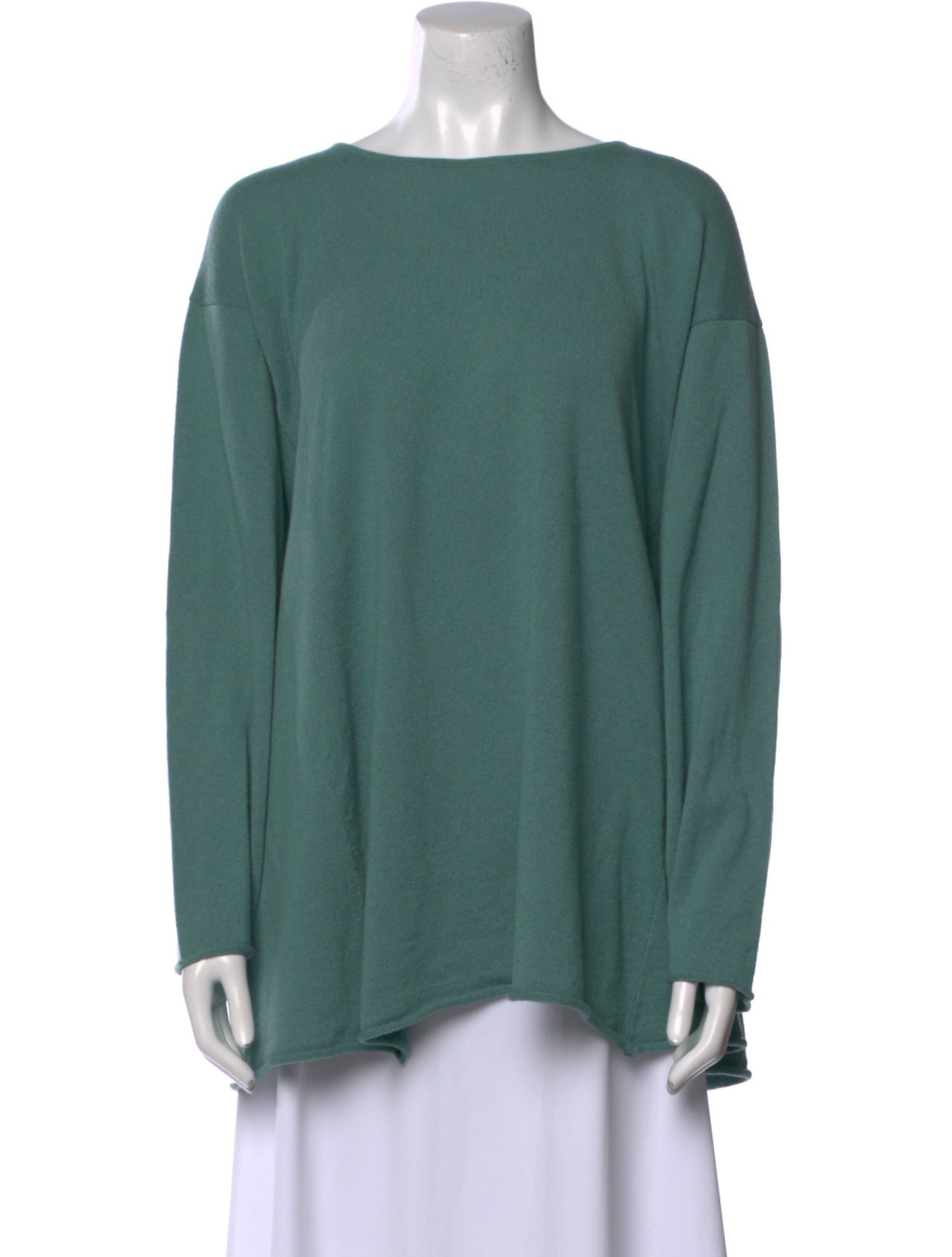 Eskandar Cashmere Bateau Neckline Sweater