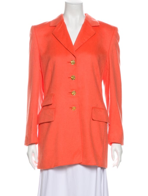 Escada Margaretha Ley Angora Blazer Orange