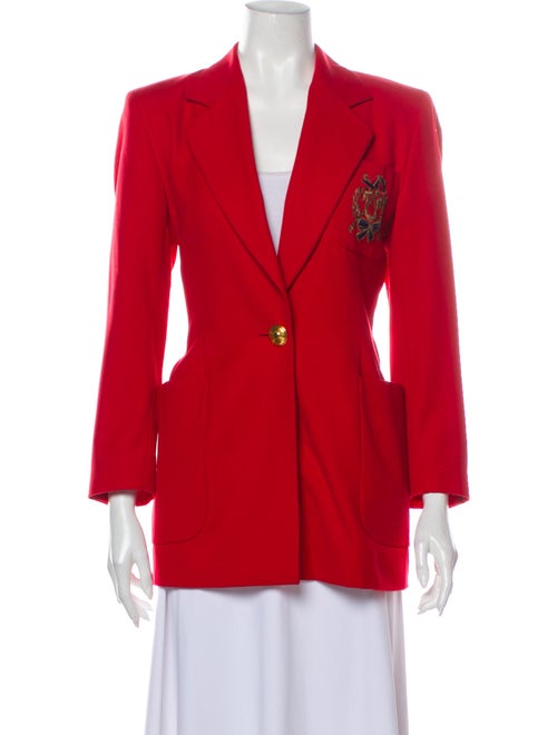 Escada Margaretha Ley Wool Blazer Wool