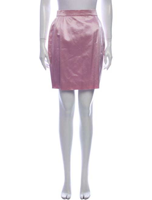 Escada Margaretha Ley Virgin Wool Mini Skirt Wool