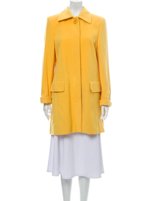 Escada Margaretha Ley Angora Peacoat Yellow
