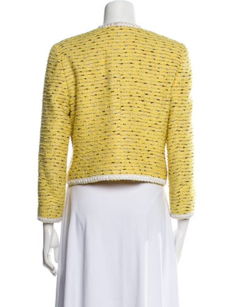 Escada Margaretha Ley Tweed Pattern Evening Jacket