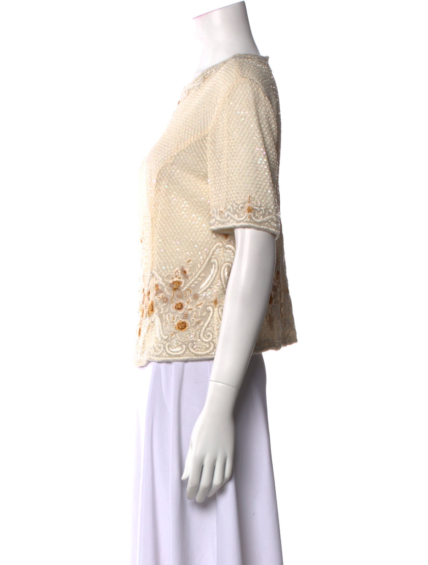 Escada Margaretha Ley Silk Patterned Top