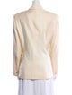 Escada Margaretha Ley Silk Striped Blazer