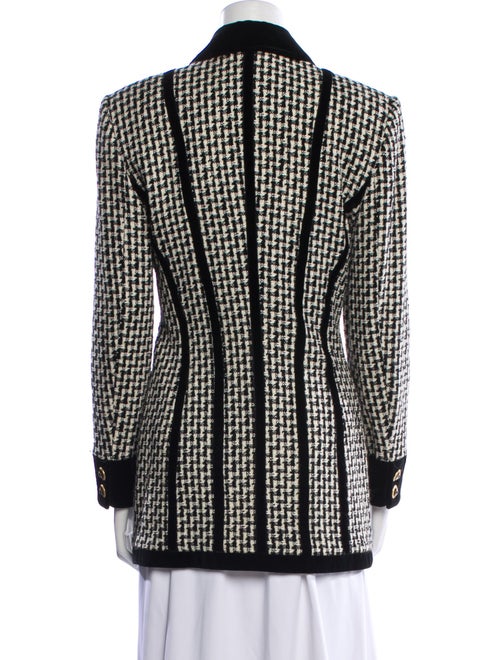 Escada Margaretha Ley Wool Printed Evening Jacket
