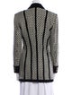Escada Margaretha Ley Wool Printed Evening Jacket