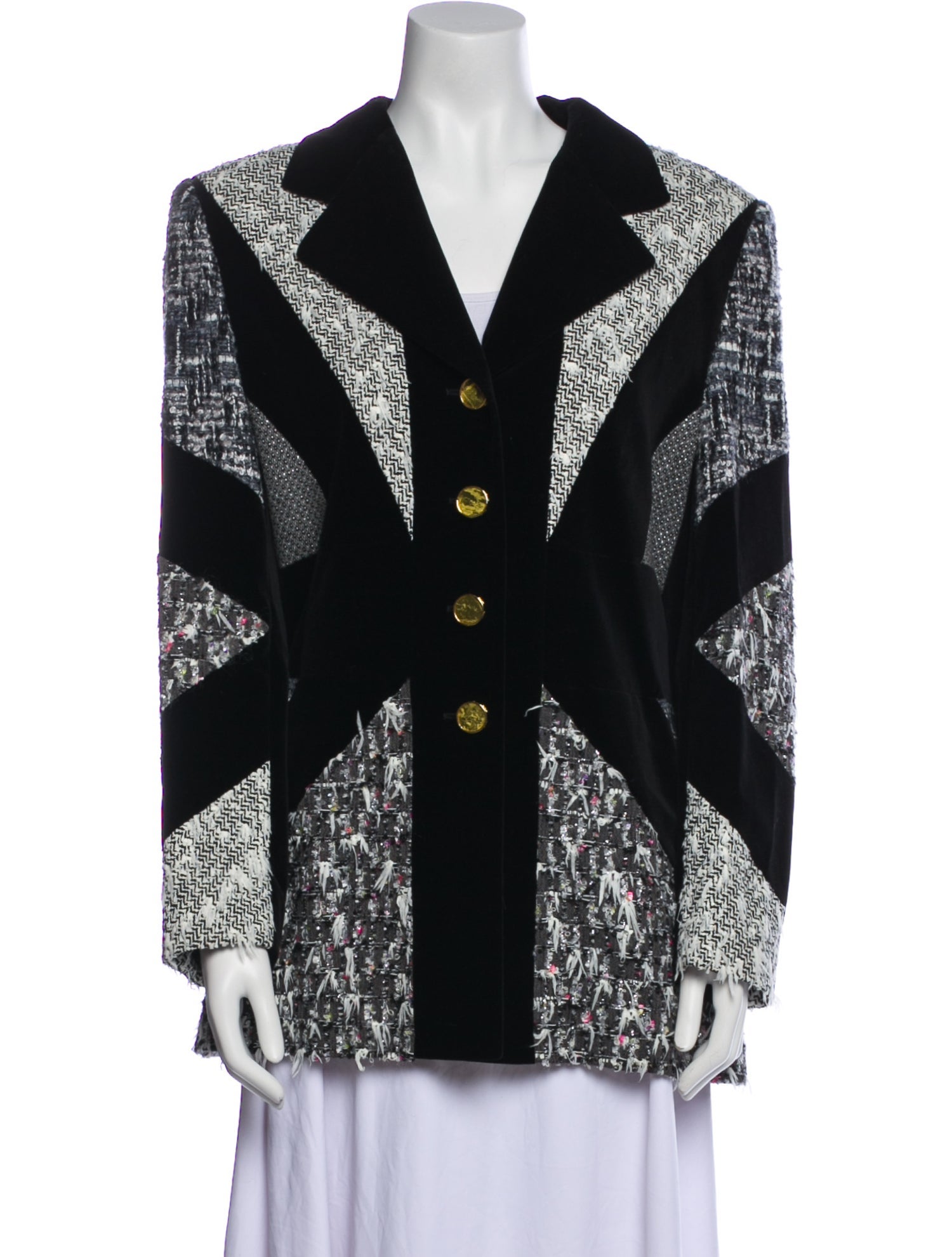 Escada Margaretha Ley Printed Evening Jacket
