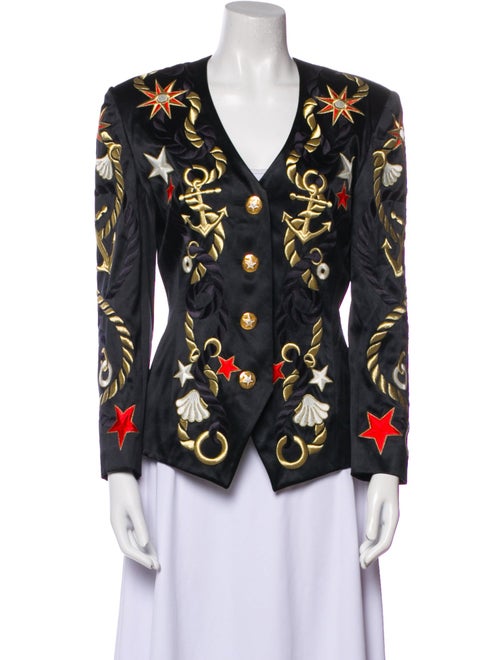 Escada Margaretha Ley Printed Evening Jacket