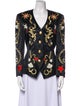 Escada Margaretha Ley Printed Evening Jacket