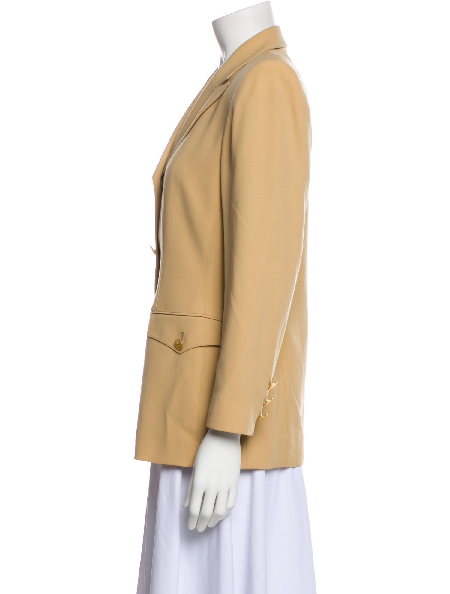 Escada Margaretha Ley Vintage Virgin Wool Blazer