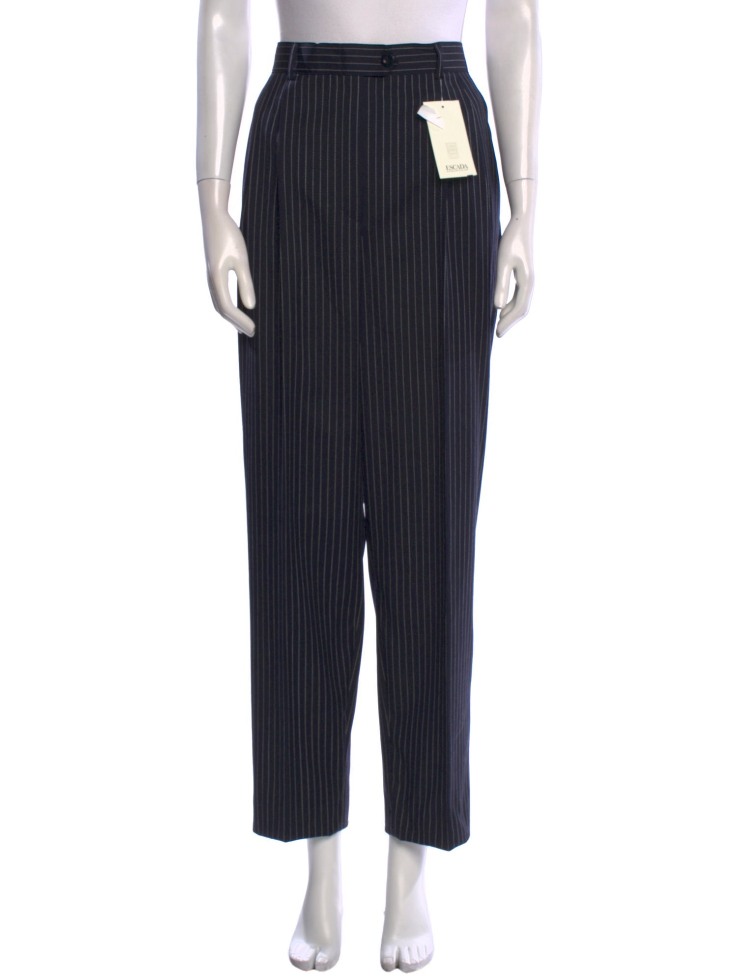 Escada Margaretha Ley Virgin Wool Straight Leg Pants