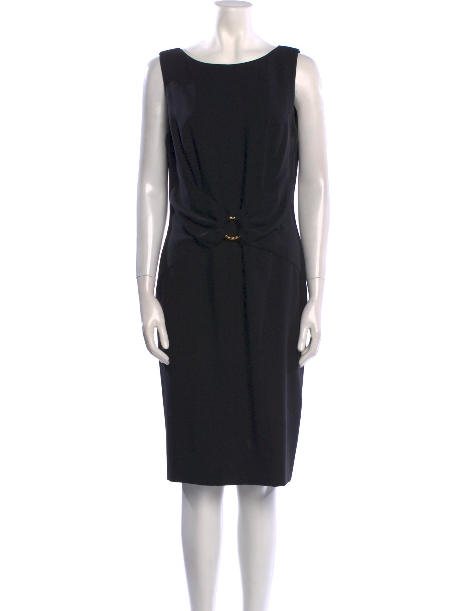 Escada Margaretha Ley Virgin Wool Knee-Length Dress