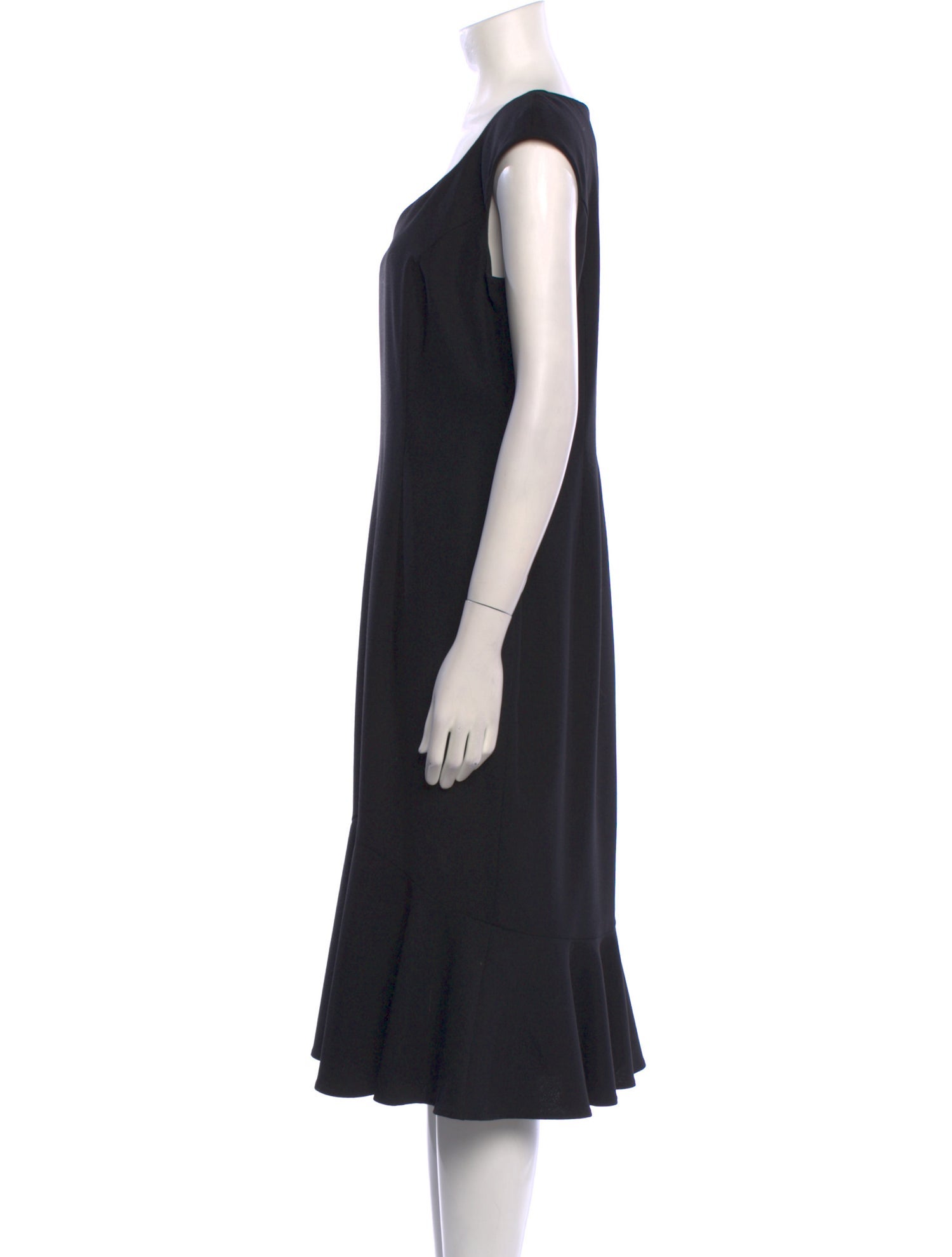 Escada Margaretha Ley Wool Long Dress