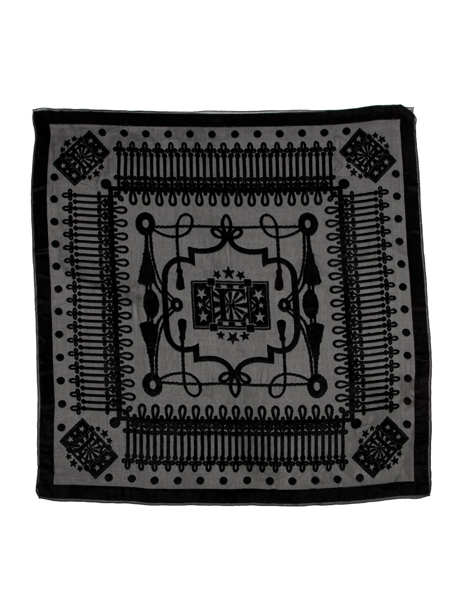 Escada Margaretha Ley Printed Scarf