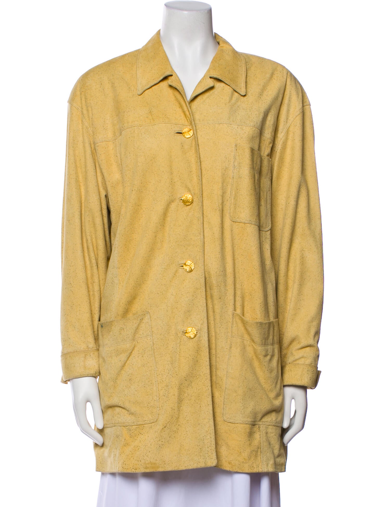 Escada Margaretha Ley Leather Coat